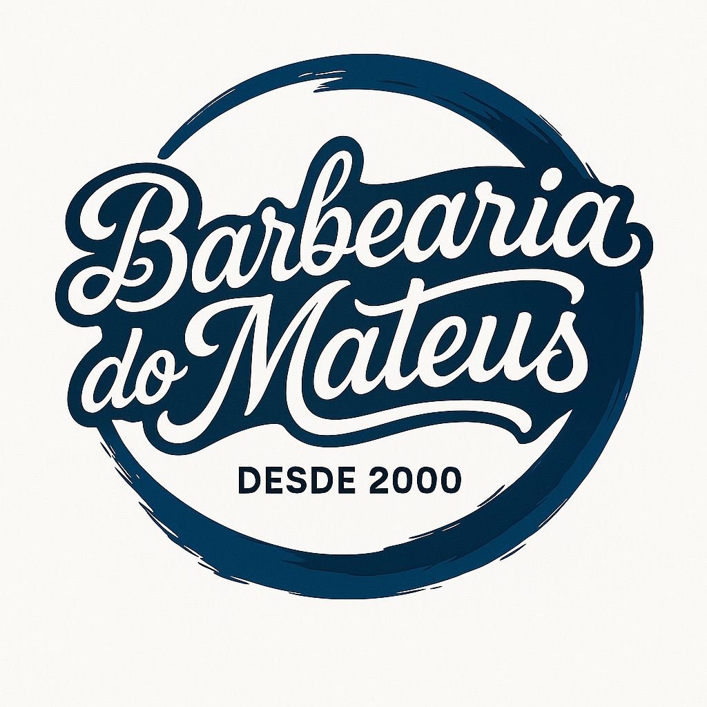 Logo Barbearia do Mateus